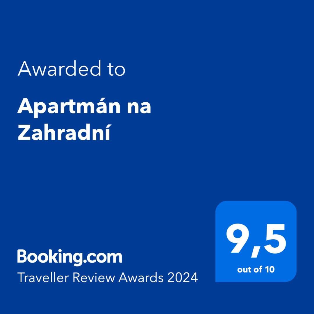 Apartman Na Zahradni Kyjov  Eksteriør billede